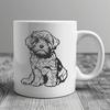 Free Sitting Havanese - DXF