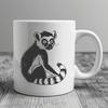 Beautiful Lemur - Craft PNG