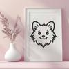 Pomeranian In PDF Format - Free Commercial Use License