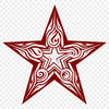 Star Template In PNG File Format For Free Download