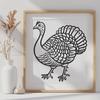 Turkey Vector Art In SVG, PNG, PDF And DXF File Formats