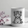 Stunning Tiger In SVG & PNG