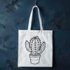 Artistic Cactus Vector Craft File In DXF For Free Download