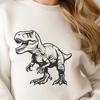 Artistic T Rex - Prehistoric SVG