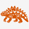 Free Unique Dino - Free DXF Download, Commercial Use