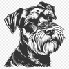 Artistic Miniature Schnauzer - DXF For Commercial Use