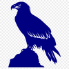 Perched Eagle SVG - Clipart For Commercial Use