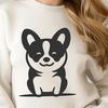 Beautiful Corgi Illustration