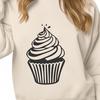 Cupcake In SVG, PNG, PDF And DXF Formats