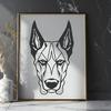 Unique Doberman Pinscher - Sublimation DXF