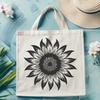 Creative Flower Vector Drawing