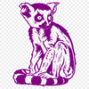 Artistic Lemur In PNG - Free Download