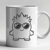 Cute Monster In DXF For Free Download