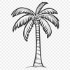 Artistic Tree Digital Drawing In DXF For Free Download