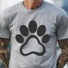 Beautiful Paw Print SVG - For Laser Project