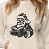 Santa Claus Digital Drawing In SVG, PNG, PDF And DXF File Formats