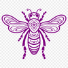 Unique Bee Drawing In PNG For Free Download