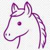 Free Horse Stencil In SVG For Free Download