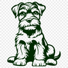 Miniature Schnauzer Design In SVG, PNG, PDF And DXF Formats