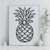 Unique Pineapple Vector Illustration