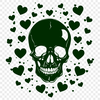 Beautiful Skull Drawing In PNG For Free Download