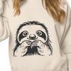 Artistic Sloth Vector Illustration - Free PNG