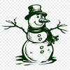 Snowman In PNGs - Free Commercial Use License