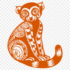 Lemur In DXF Format - Free Digital Download, Commercial Use