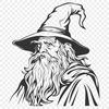 Free Wizard In SVG Format - Free Download