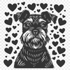 Unique Miniature Schnauzer Decal