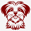 Artistic Dog Clipart In PNG For Free Download