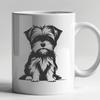 Artistic Morkie Vector Image In PNG For Free Download