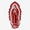 Virgin Mary Vector Image In DXF File Format For Free Download