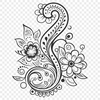 Stunning Paisley PNG - For Glowforge Project