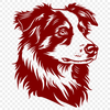 Artistic Australian Shepherd - For Laser Project