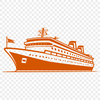 Free Unique Cruise Ship Drawing