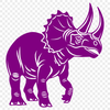 Creative Triceratops - For Sublimation Project