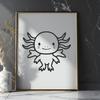 Free Axolotl - SVG For Commercial Use