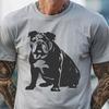 Beautiful Bulldog In SVG, PNG, PDF And DXF File Formats - Free