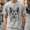 Free German Shepherd In DXF Format