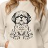 Creative Shih Tzu - Laser Engraver SVG