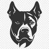 Artistic Pitbull PNG - Free Commercial Use Download