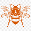 Creative Bee Clip Art