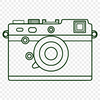 Free Unique Camera - Free DXF Download, Commercial Use