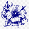 Flower Template In SVG, PNG, PDF And DXF File Formats