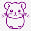 Hamster In DXF For Download, Free Commercial Use