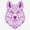 Artistic Husky - DXF For Commercial Use