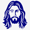 Jesus Template In SVG, PNG, PDF And DXF File Formats