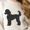 Artistic Poodle Design - Free SVG