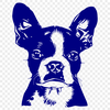 Free Unique Dog Template DXF - Commercial Use